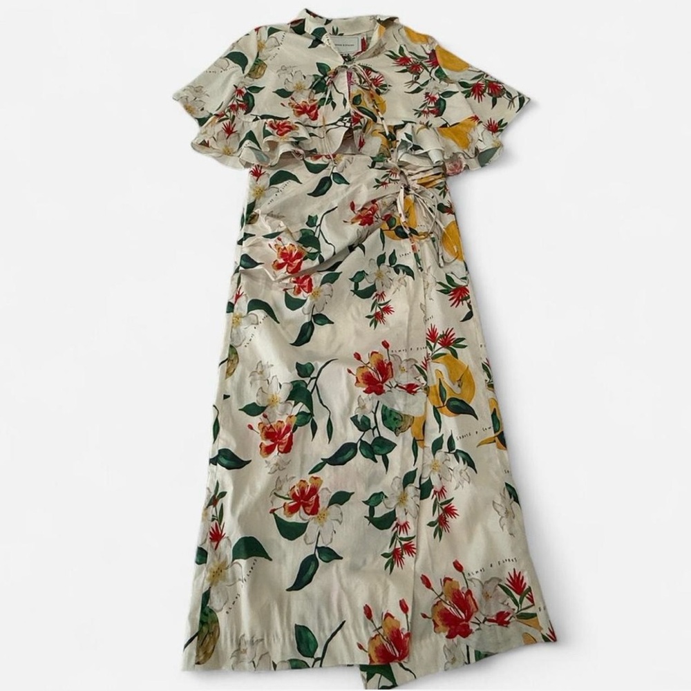 Olmos & Flores Floral Fruit Set - Top & Skirt (Size S)
*Custom Made*